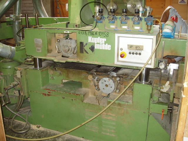 Hobelmaschine / Kehlmaschine  Kupfermühle K-43