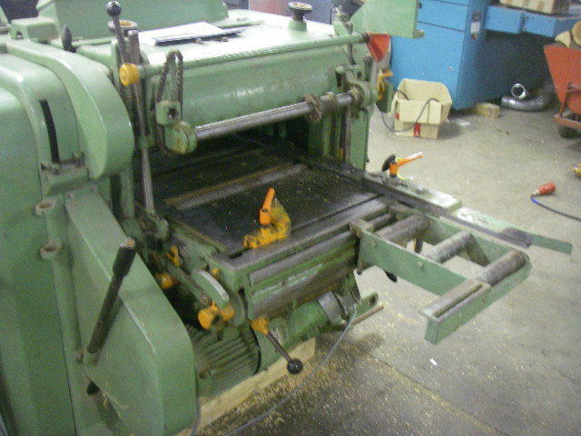 Breithobelmaschine Bauholz-Hobelmaschine Kupfermühle Vuin 605