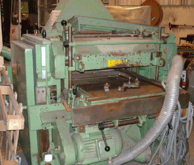 Breithobelmaschine Sarg-Hobelmaschine Kupfermühle Vuin 605