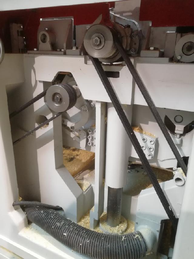 Breithobelmaschine Leimbinder-Hobelmaschine Kupfermühle Doma-g 2050