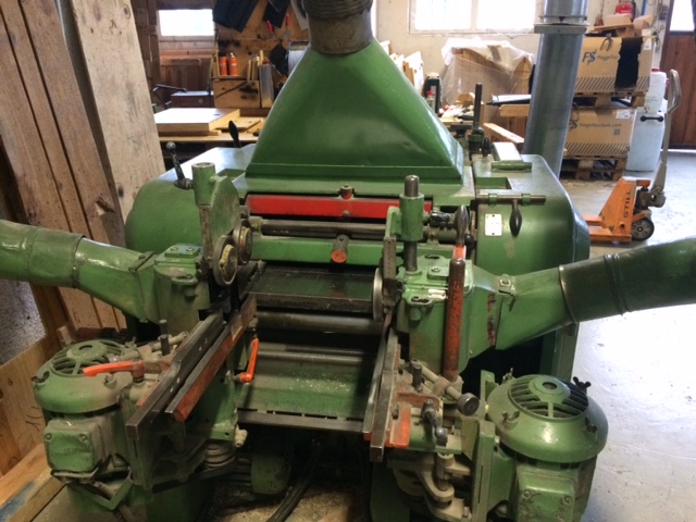 Hobelmaschine / Kehlmaschine  Kupfermühle Vuin 605