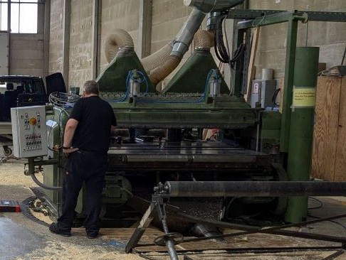 Kupfermühle DOMA-G 2050 Planer for laminated beams