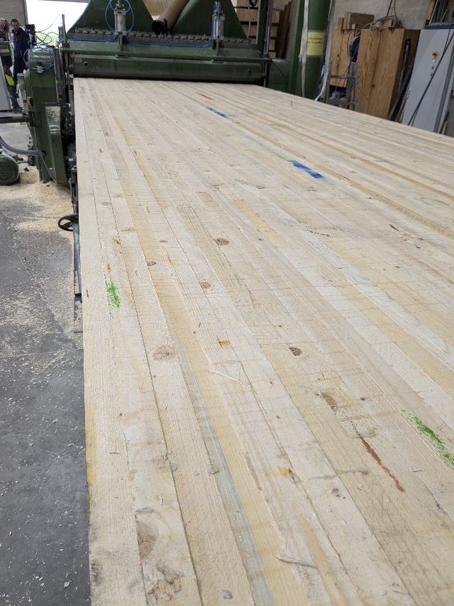 Planer & moulder Planer for laminated beams Kupfermühle DOMA-G 2050